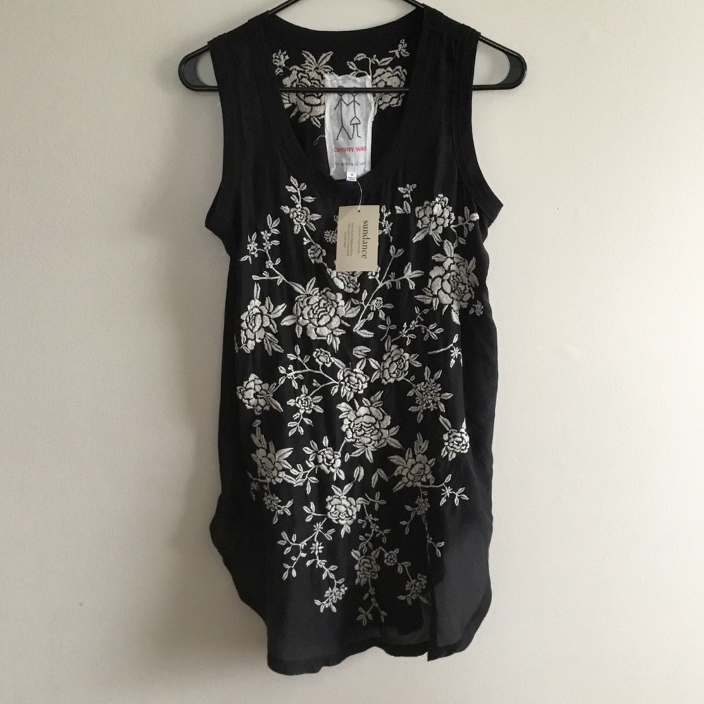 NWT Johnny Was Mia Silk Tank